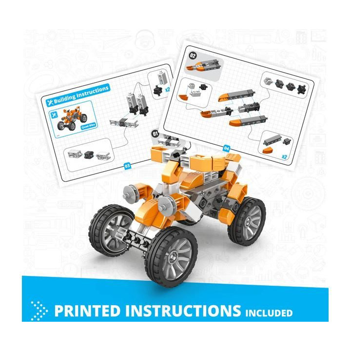 Engino Inventor Mechanics čtyřkolka 5 modelů