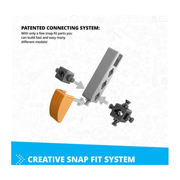 Engino Inventor Mechanics čtyřkolka 5 modelů