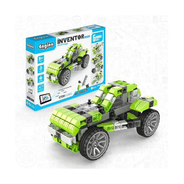 Engino Inventor Mechanics plážová bugina 5 modelů