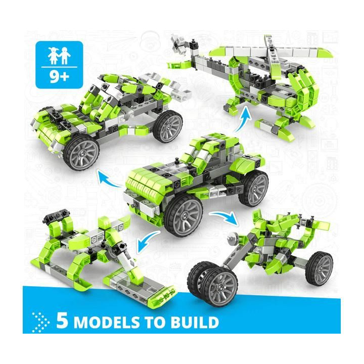 Engino Inventor Mechanics plážová bugina 5 modelů