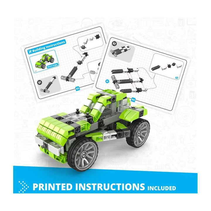 Engino Inventor Mechanics plážová bugina 5 modelů
