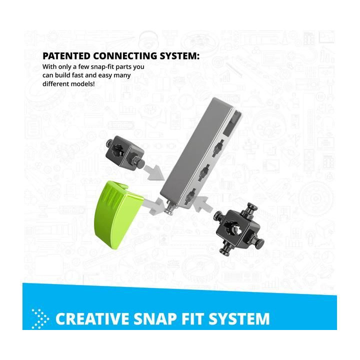 Engino Inventor Mechanics plážová bugina 5 modelů