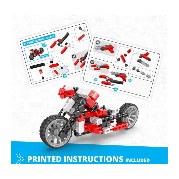 Engino Inventor Mechanics motorka 5 modelů