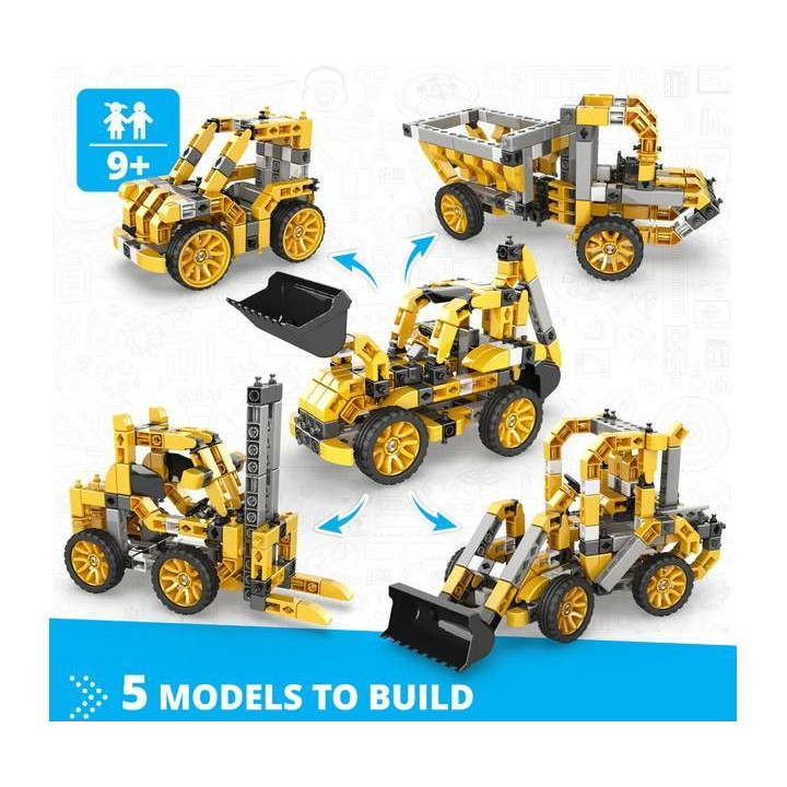 Engino Inventor Mechanics bagr 5 modelů