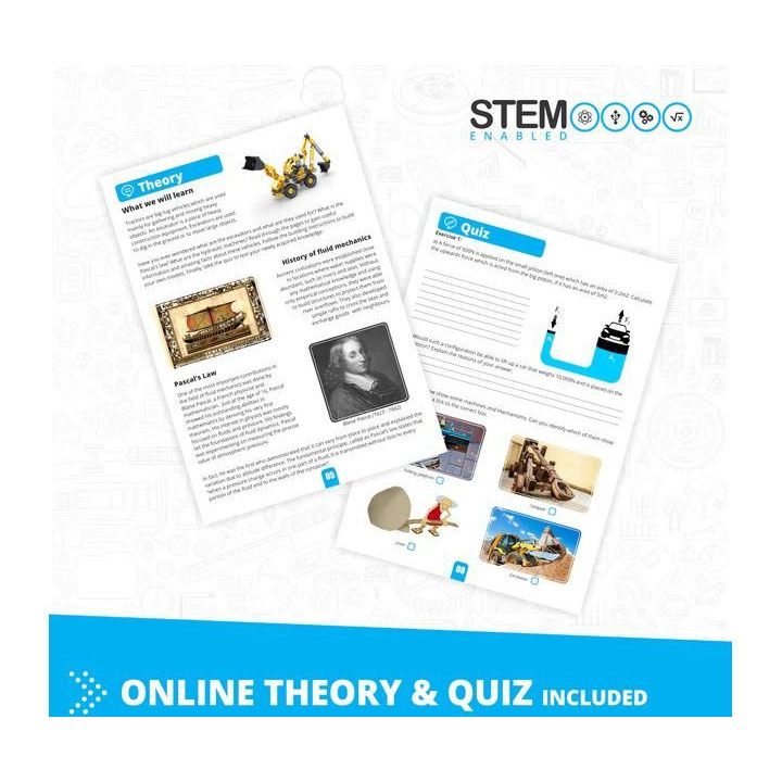 Engino Inventor Mechanics bagr 5 modelů