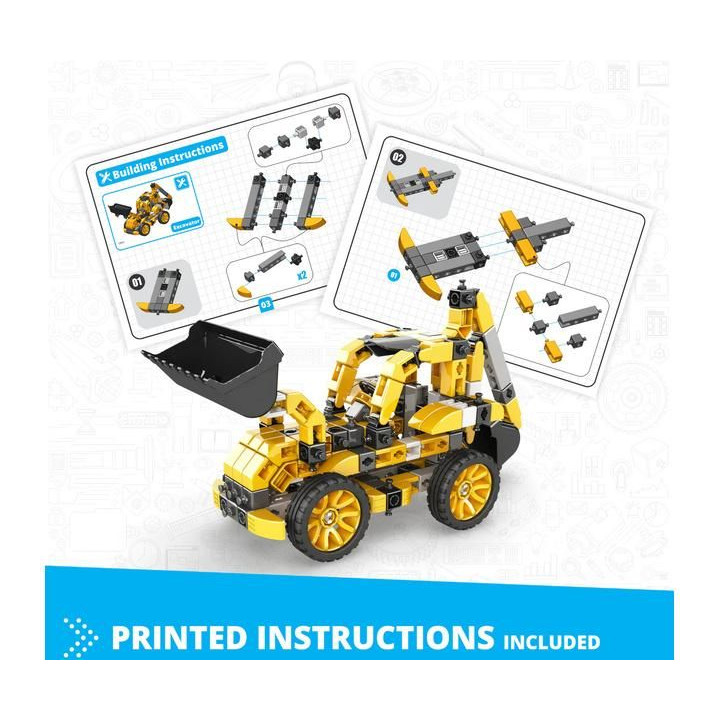 Engino Inventor Mechanics bagr 5 modelů