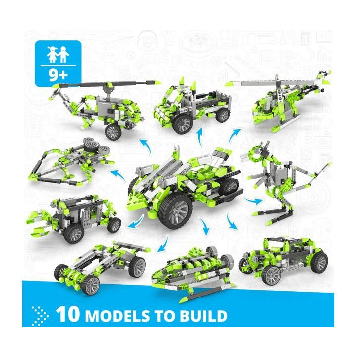 Engino Inventor Mechanics čtyřkolka 10 modelů