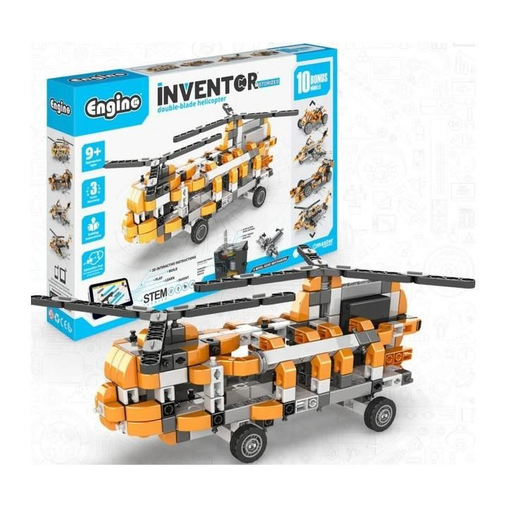 Engino Inventor Motorized vrtulník 10 modelů + motor