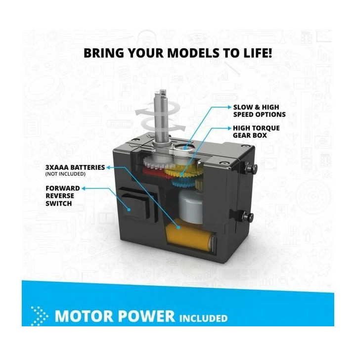 Engino Inventor Motorized vrtulník 10 modelů + motor