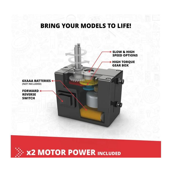 Engino Mega Builds vrtulník + dva motory