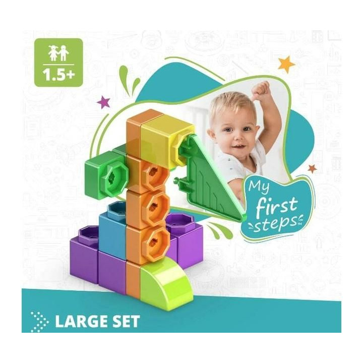 Engino Baby Qboidz Moje první kroky - velký set