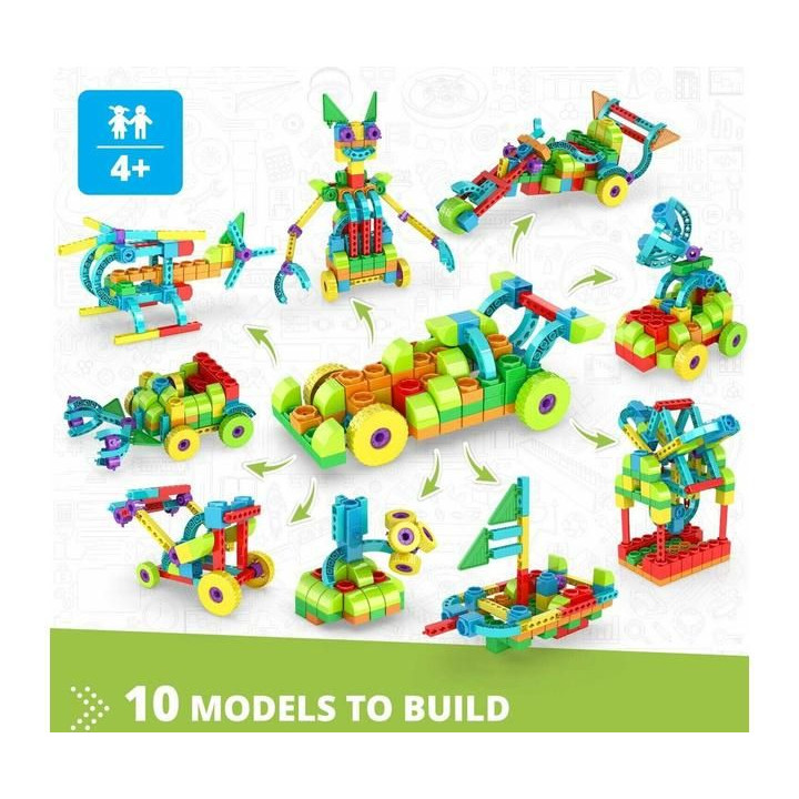 Engino Qboidz závodní auto 10 modelů