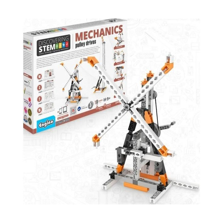 Engino Stem Mechanics kladkové pohony