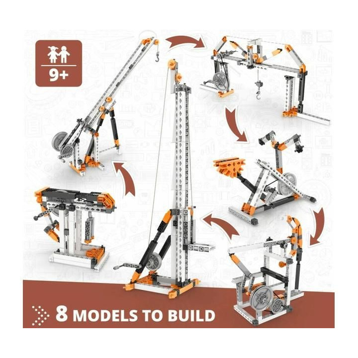 Engino Stem Mechanics kladkové pohony