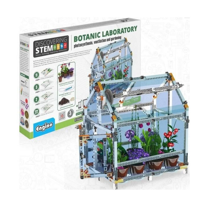 Engino Stem Botanické laboratoř fotosyntéza, větrání a zahradničení