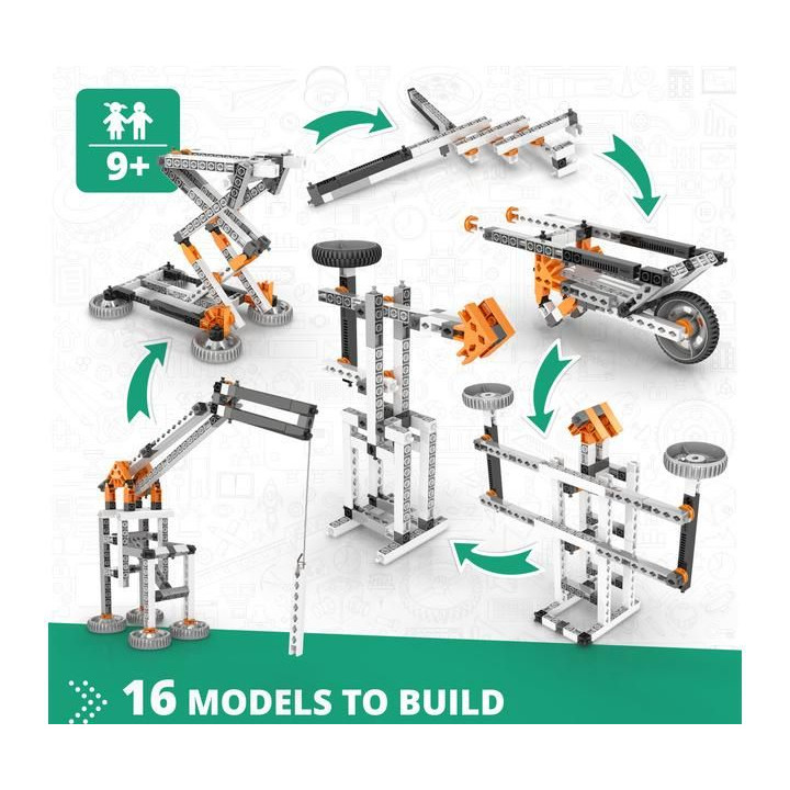 Engino Stem Mechanické páky, propojení a konstrukce
