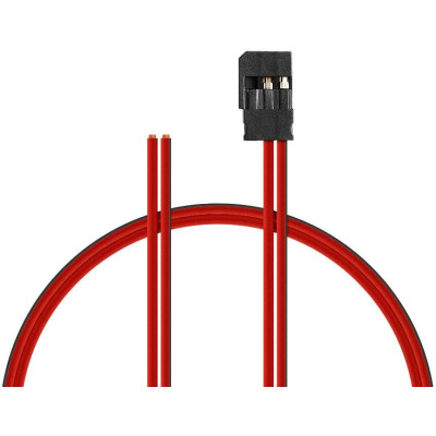 Aku kabel Futaba, PVC 0.25mm, 20cm