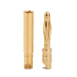 Gold 2mm konektor 1pár