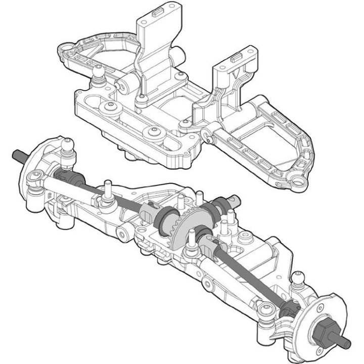 Element Enduro Trail Truck, Zuul IFS2 RTR, barva modrá (12.8 - 325mm)