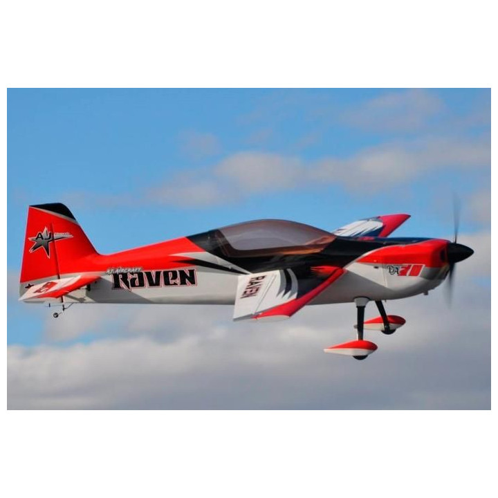 106" Raven DT ARF - červená/černá