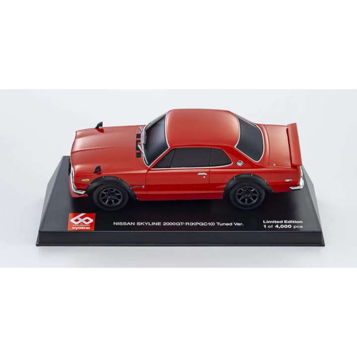 Kyosho Autoscale Mini-Z Nissan Skyline 2000 GTR KPCG10 Red 60th Anniv