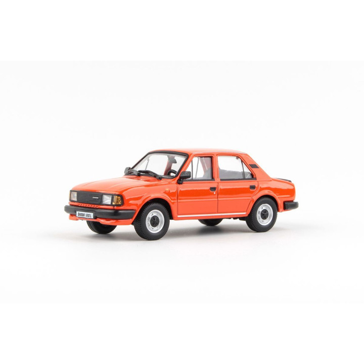 Abrex Škoda 120L (1984) 1:43 - Oranžová brilantná