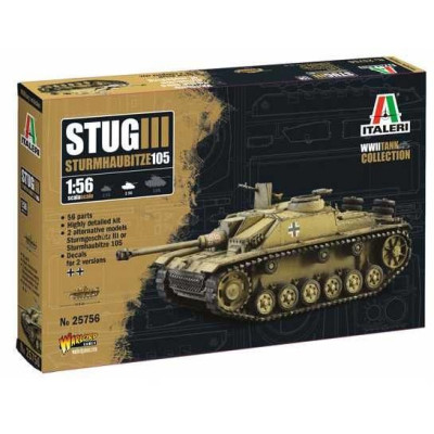 Model Kit military 25756 - Sd. Kfz. 142/1 Sturmgeschütz III (1:56)