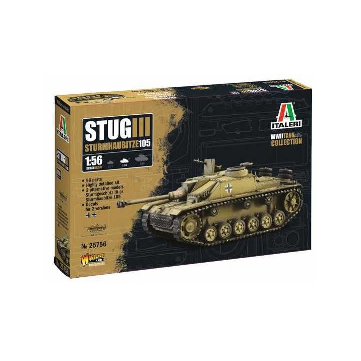 Model Kit military 25756 - Sd. Kfz. 142/1 Sturmgeschütz III (1:56)