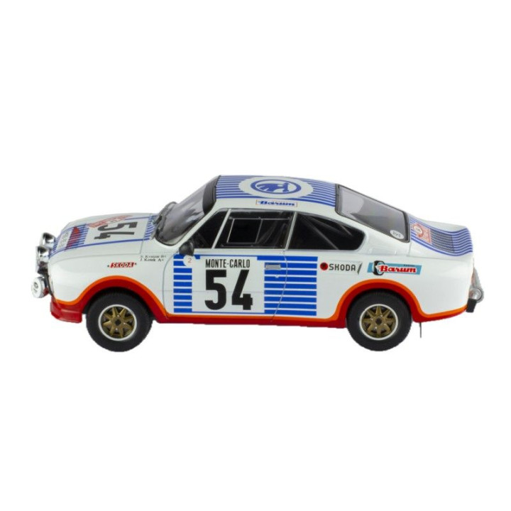 IXO-MODELS Škoda 130RS (1977) 1:24 - Team Škoda (night version) N. 54 Rally Montecarlo