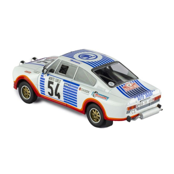 IXO-MODELS Škoda 130RS (1977) 1:24 - Team Škoda (night version) N. 54 Rally Montecarlo