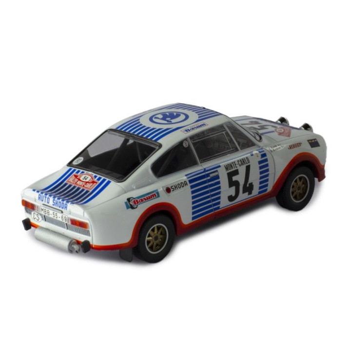 IXO-MODELS Škoda 130RS (1977) 1:24 - Team Škoda (night version) N. 54 Rally Montecarlo