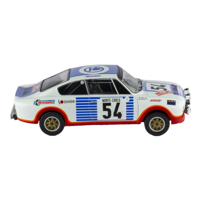 IXO-MODELS Škoda 130RS (1977) 1:24 - Team Škoda (night version) N. 54 Rally Montecarlo