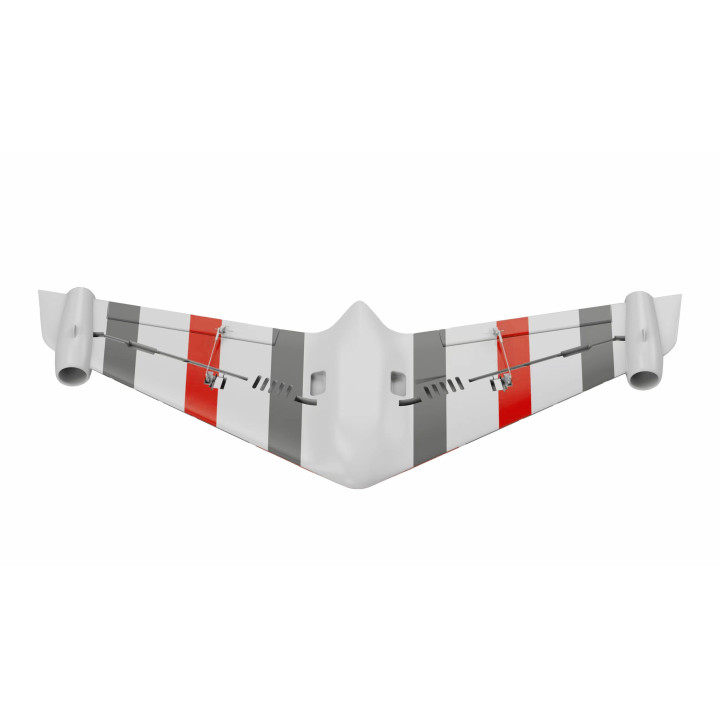 Eagle Twin V2 40mm EDF lietajúce krídlo PNP červené