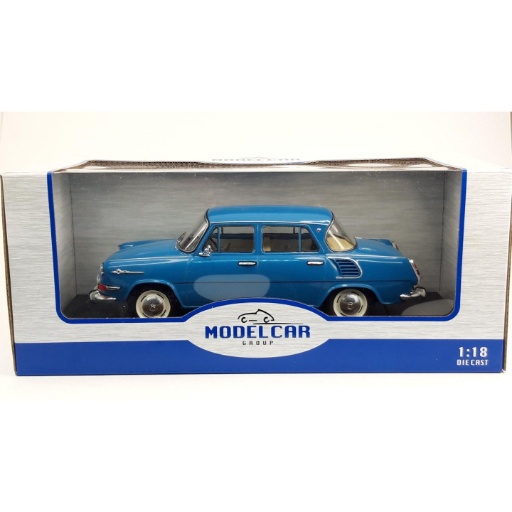 MCG Škoda 1000 MB (1964) 1:18 - Modrá