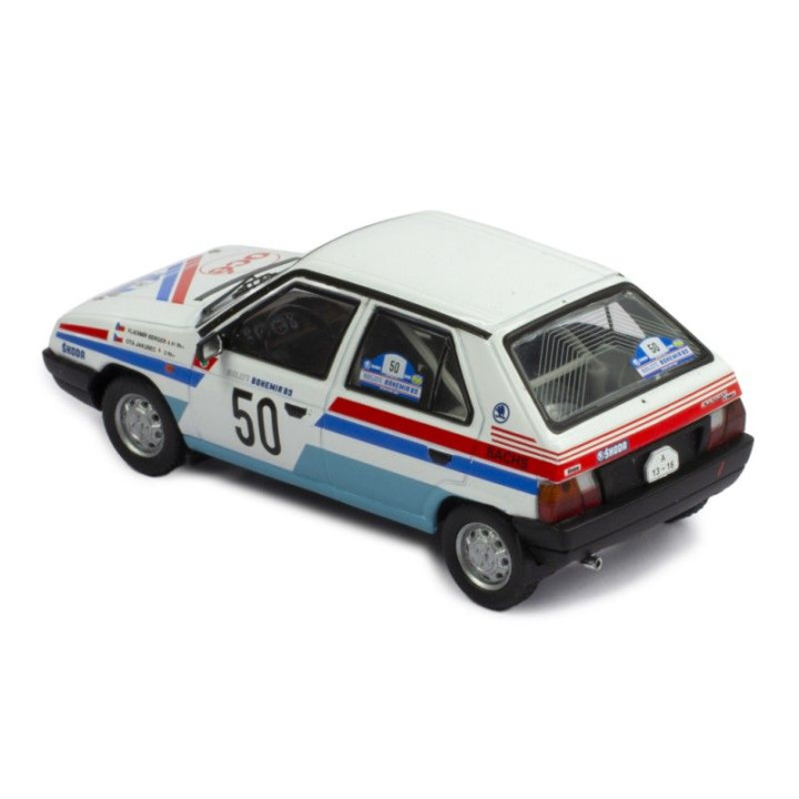 IXO-MODELS Škoda 136L (1989) 1:43 - Vladimir Berger - Otto Jakubec N. 50 Rally Bohemia