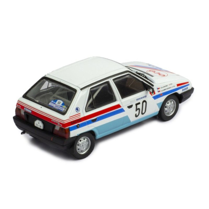 IXO-MODELS Škoda 136L (1989) 1:43 - Vladimir Berger - Otto Jakubec N. 50 Rally Bohemia