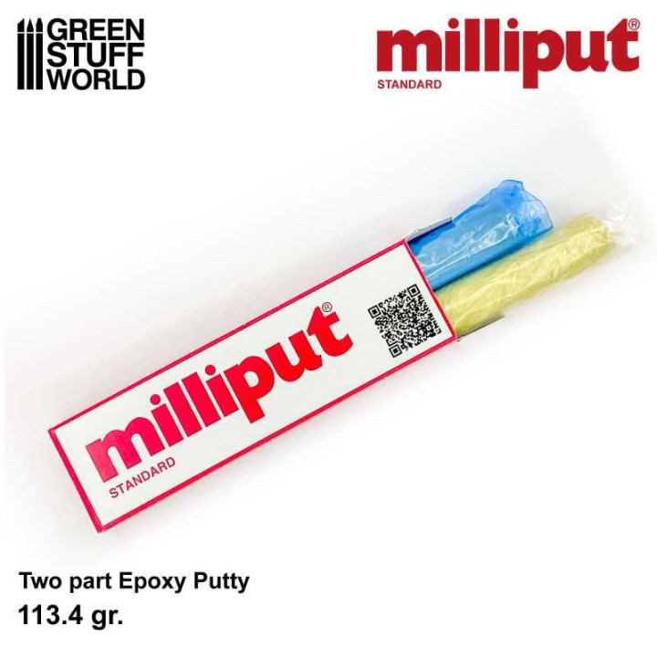 Milliput Standard Yellow Grey 113,4g - Epoxidový tmel