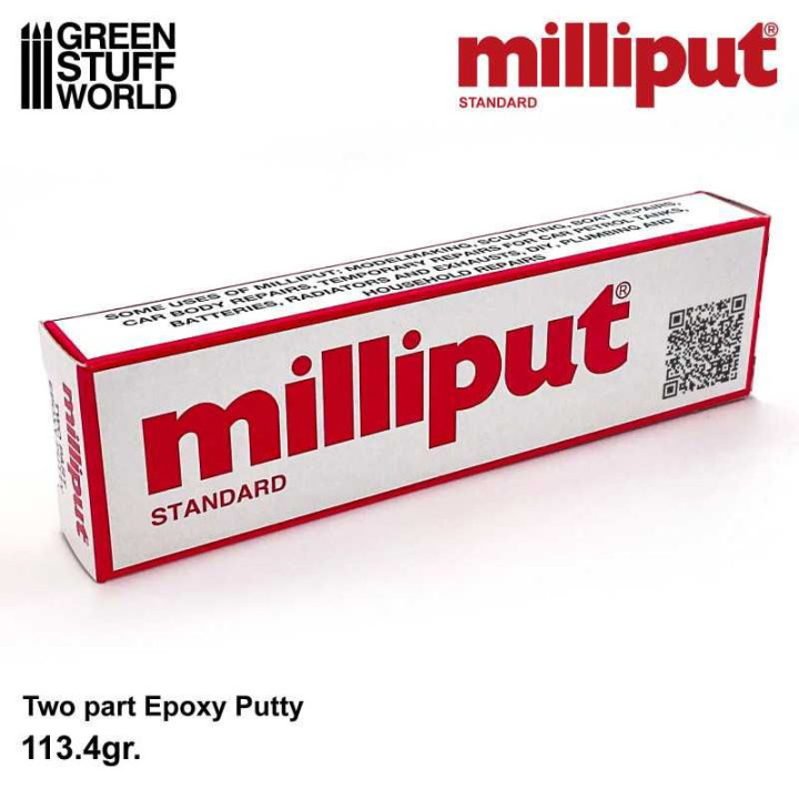 Milliput Standard Yellow Grey 113,4g - Epoxidový tmel