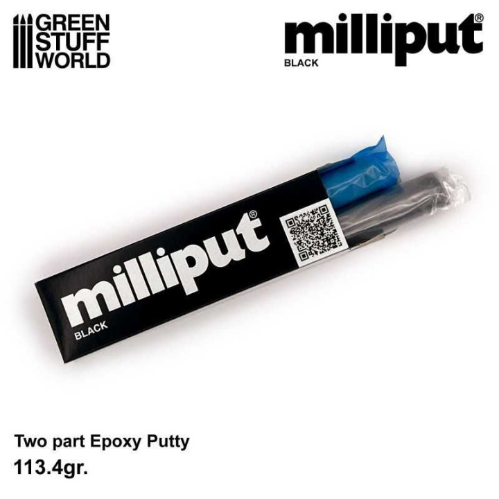 Milliput Black 113,4g - Epoxidový tmel