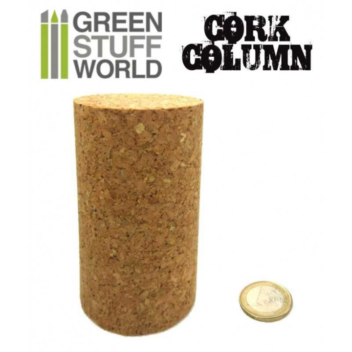 Sculpting Cork Columns / Korkový držiak