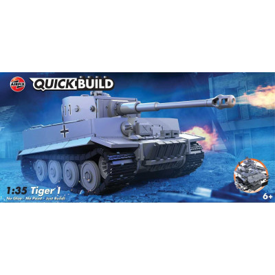 Quick Build tank J6041 - Tiger I (1:35)