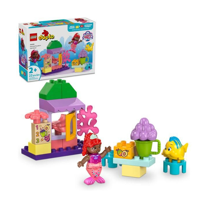 LEGO DUPLO - Ariel a Šupinka – stánek s kávou