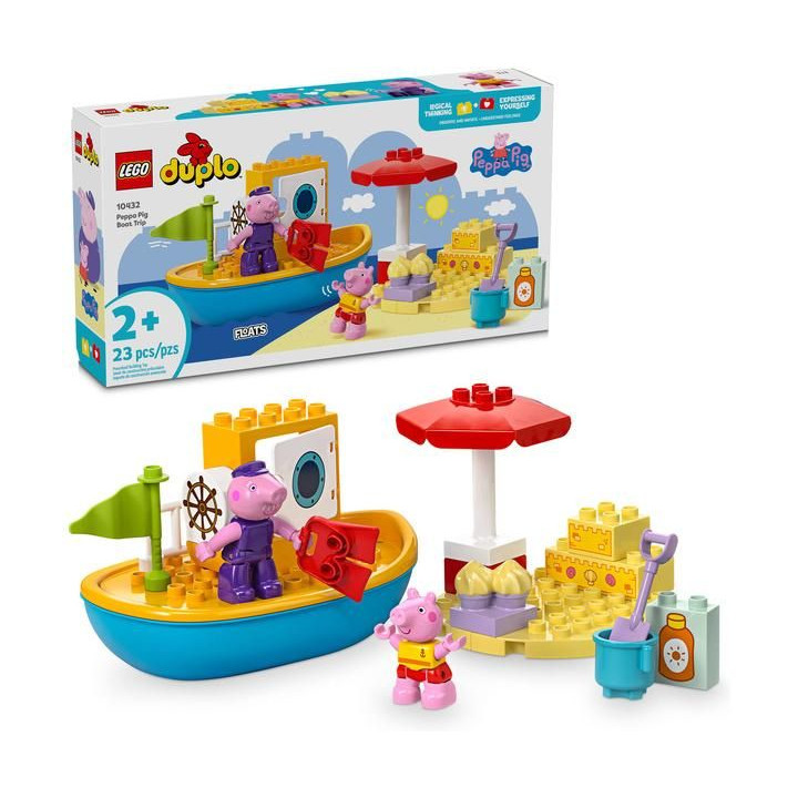 LEGO DUPLO - Prasátko Peppa a výlet na loďce