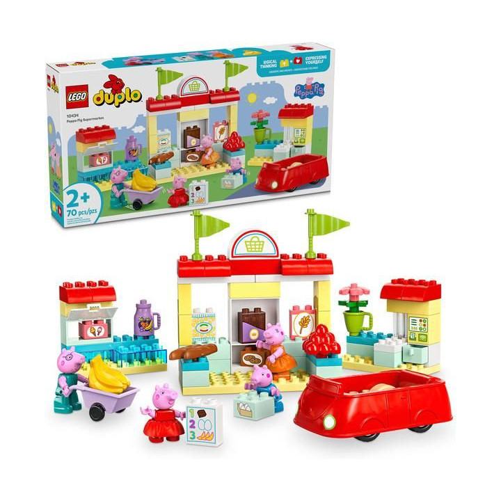 LEGO DUPLO - Prasátko Peppa a supermarket