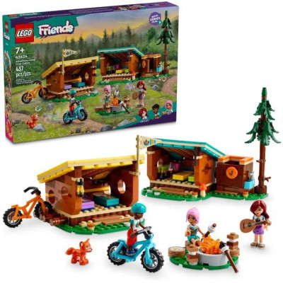 LEGO Friends - Útulné chatky na dobrodružném táboře