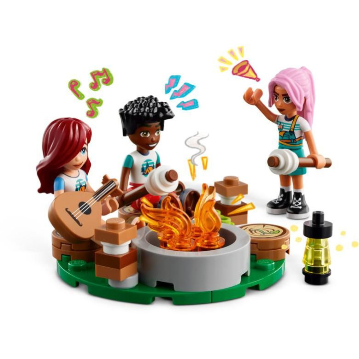 LEGO Friends - Útulné chatky na dobrodružném táboře