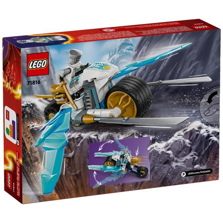 LEGO NINJAGO - Zaneova ledová motorka