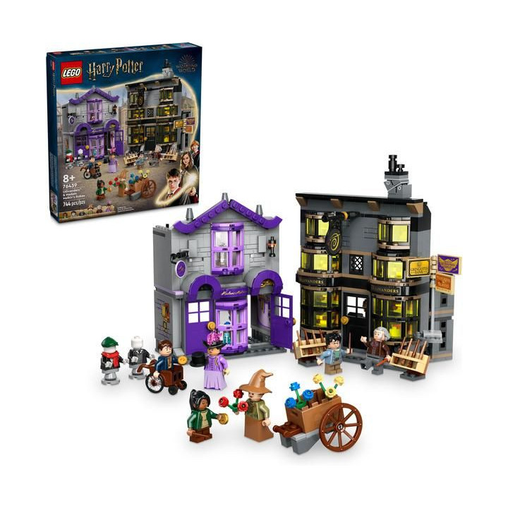 LEGO Harry Potter - Ollivanderův obchod a Obchod madame Malkinové