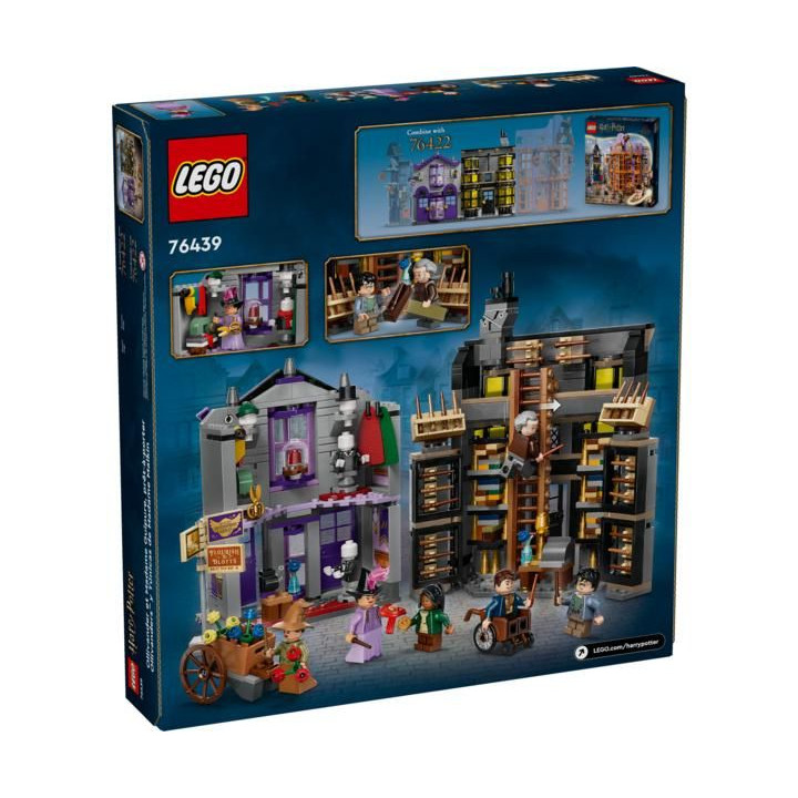 LEGO Harry Potter - Ollivanderův obchod a Obchod madame Malkinové