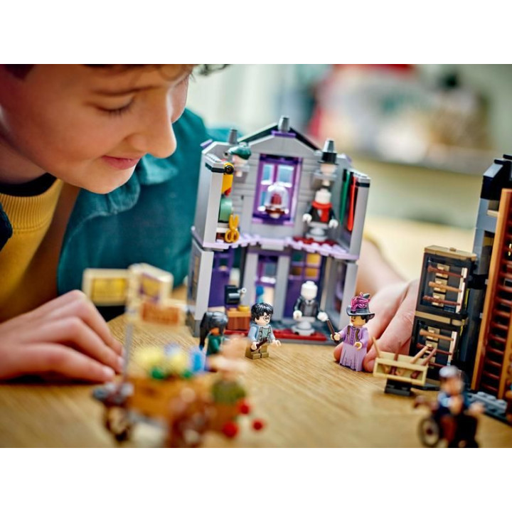 LEGO Harry Potter - Ollivanderův obchod a Obchod madame Malkinové